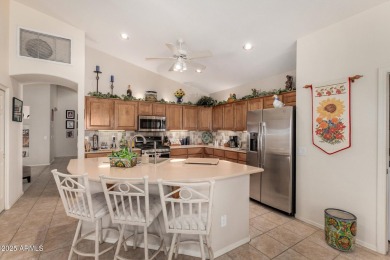 Very popular Trova Model w/2 bed, 2 bath PLUS Den that is on Oakwood Golf Club  in Arizona - for sale on GolfHomes.com, golf home, golf lot