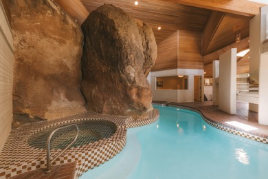 Carved into the side of the Bloomington Bluff, this 7,258 sq ft on Bloomington Country Club in Utah - for sale on GolfHomes.com, golf home, golf lot