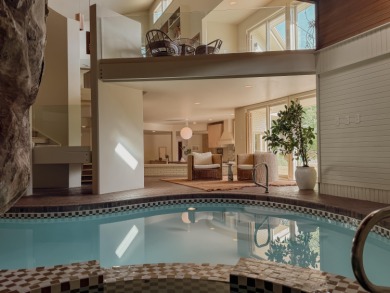 Carved into the side of the Bloomington Bluff, this 7,258 sq ft on Bloomington Country Club in Utah - for sale on GolfHomes.com, golf home, golf lot