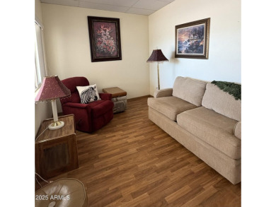 Beautifully updated 1994 park model in Carriage Manor, a premier on Fountain of the Sun Country Club in Arizona - for sale on GolfHomes.com, golf home, golf lot