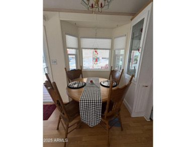 Beautifully updated 1994 park model in Carriage Manor, a premier on Fountain of the Sun Country Club in Arizona - for sale on GolfHomes.com, golf home, golf lot