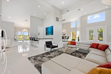 A luxurious contemporary design awaits you in this stunning 4 on Palm Beach Polo and Country Club in Florida - for sale on GolfHomes.com, golf home, golf lot