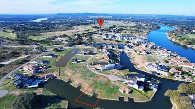Rare opportunity to own a waterfront, half-acre lot in on Legends Golf Course in Texas - for sale on GolfHomes.com, golf home, golf lot