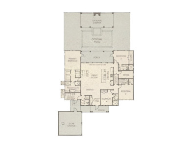 Back by popular demand! The Duxbury plan, a unique single level on Origins Golf Club in Florida - for sale on GolfHomes.com, golf home, golf lot