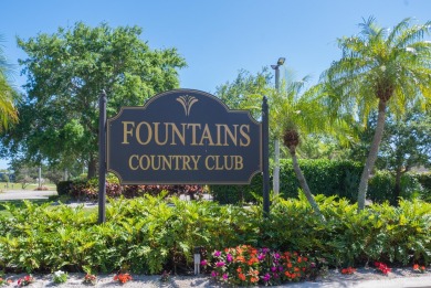 Uniquely reconfigured corner unit with 330 sq ft of additional on Fountains Golf and Country Club in Florida - for sale on GolfHomes.com, golf home, golf lot