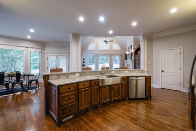 This meticulously updated 5,456 sf Craftsman w/ 5 beds, 4.5 on Chenal Country Club - Bear Den Mountain in Arkansas - for sale on GolfHomes.com, golf home, golf lot