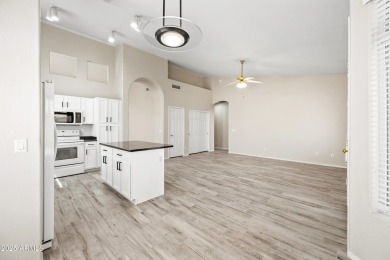 This beautifully updated home offers a spacious layout with a on Palm Valley Golf Club  in Arizona - for sale on GolfHomes.com, golf home, golf lot