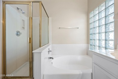 This beautifully updated home offers a spacious layout with a on Palm Valley Golf Club  in Arizona - for sale on GolfHomes.com, golf home, golf lot
