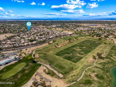 This beautifully updated home offers a spacious layout with a on Palm Valley Golf Club  in Arizona - for sale on GolfHomes.com, golf home, golf lot