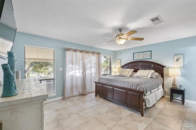 Enjoy the Gulf Breeze lifestyle in this waterfront home with on Tiger Point Golf and Country Club in Florida - for sale on GolfHomes.com, golf home, golf lot