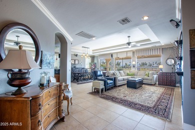 Exquisite Sienna Model Golf Course Residence w/ Casita & Owned on Tuscany Falls At Pebble Creek in Arizona - for sale on GolfHomes.com, golf home, golf lot