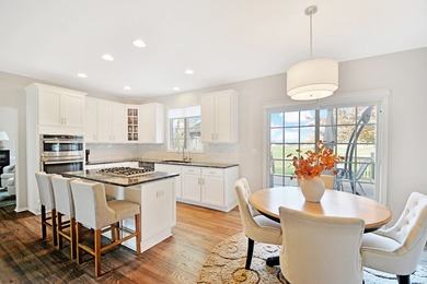 An elegantly updated two-story residence in the prestigious on Hawthorn Woods Country Club in Illinois - for sale on GolfHomes.com, golf home, golf lot