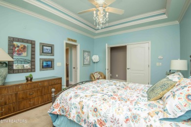 Golf course views, sun-filled rooms, and a massive 23x43 4-car on Tellico Village -The Links At Kahite Golf Course in Tennessee - for sale on GolfHomes.com, golf home, golf lot