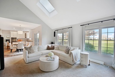 An elegantly updated two-story residence in the prestigious on Hawthorn Woods Country Club in Illinois - for sale on GolfHomes.com, golf home, golf lot