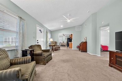 Charming 2-bedroom/2-bath home with garage, perfectly positioned on Sandpiper Golf Club in Florida - for sale on GolfHomes.com, golf home, golf lot