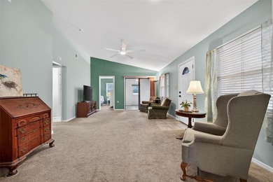 Charming 2-bedroom/2-bath home with garage, perfectly positioned on Sandpiper Golf Club in Florida - for sale on GolfHomes.com, golf home, golf lot