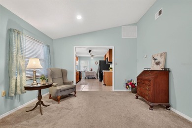 Charming 2-bedroom/2-bath home with garage, perfectly positioned on Sandpiper Golf Club in Florida - for sale on GolfHomes.com, golf home, golf lot