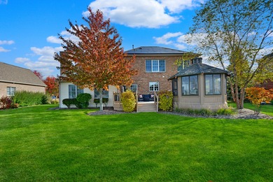 An elegantly updated two-story residence in the prestigious on Hawthorn Woods Country Club in Illinois - for sale on GolfHomes.com, golf home, golf lot