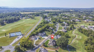 Golf course views, sun-filled rooms, and a massive 23x43 4-car on Tellico Village -The Links At Kahite Golf Course in Tennessee - for sale on GolfHomes.com, golf home, golf lot