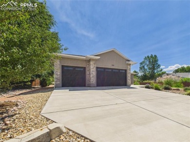 Welcome to this stunning ranch-style home overlooking the golf on Desert Hawk At Pueblo West in Colorado - for sale on GolfHomes.com, golf home, golf lot