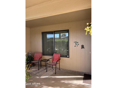Welcome to this bright and charming end-unit garden condo in Sun on Pebblebrook Golf Course in Arizona - for sale on GolfHomes.com, golf home, golf lot
