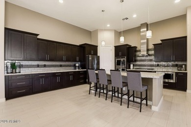 Exquisite Custom Soft-Contemporary Estate with sweeping Mountain on Estrella Mountain Ranch Golf Course in Arizona - for sale on GolfHomes.com, golf home, golf lot