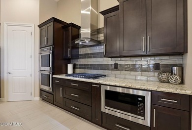 Exquisite Custom Soft-Contemporary Estate with sweeping Mountain on Estrella Mountain Ranch Golf Course in Arizona - for sale on GolfHomes.com, golf home, golf lot