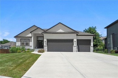 This beautifully designed custom floor plan is nestled in the on Prairie Highlands Golf Course in Kansas - for sale on GolfHomes.com, golf home, golf lot