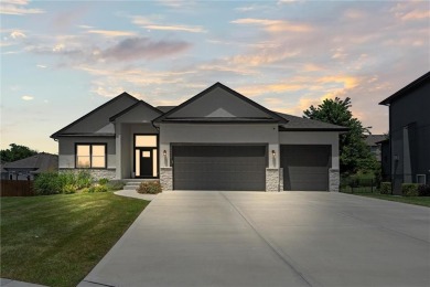 This beautifully designed custom floor plan is nestled in the on Prairie Highlands Golf Course in Kansas - for sale on GolfHomes.com, golf home, golf lot