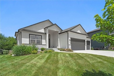 This beautifully designed custom floor plan is nestled in the on Prairie Highlands Golf Course in Kansas - for sale on GolfHomes.com, golf home, golf lot
