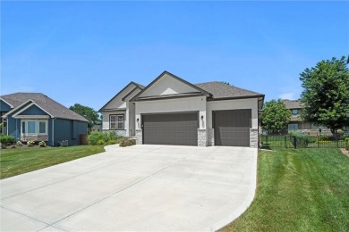 This beautifully designed custom floor plan is nestled in the on Prairie Highlands Golf Course in Kansas - for sale on GolfHomes.com, golf home, golf lot