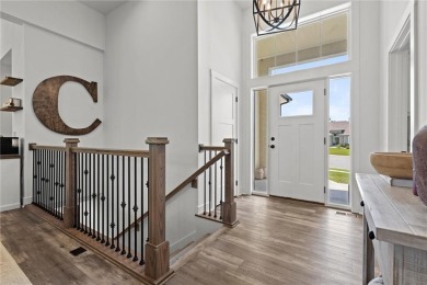 This beautifully designed custom floor plan is nestled in the on Prairie Highlands Golf Course in Kansas - for sale on GolfHomes.com, golf home, golf lot