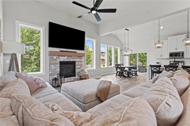 This beautifully designed custom floor plan is nestled in the on Prairie Highlands Golf Course in Kansas - for sale on GolfHomes.com, golf home, golf lot