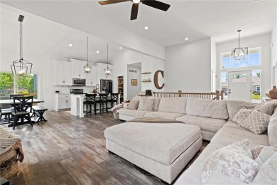 This beautifully designed custom floor plan is nestled in the on Prairie Highlands Golf Course in Kansas - for sale on GolfHomes.com, golf home, golf lot