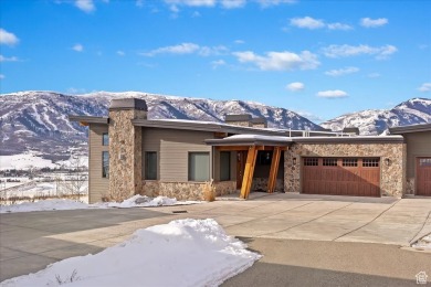 Stunning Hillside Retreat with Panoramic Valley Views  Nestled on Wolf Creek Golf Club and Resort in Utah - for sale on GolfHomes.com, golf home, golf lot