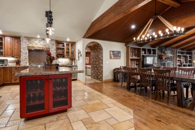Discover elegant living paired with the charm of the southwest on Pinetop Lakes Country Club in Arizona - for sale on GolfHomes.com, golf home, golf lot