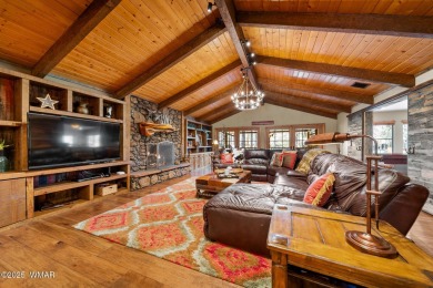 Discover elegant living paired with the charm of the southwest on Pinetop Lakes Country Club in Arizona - for sale on GolfHomes.com, golf home, golf lot