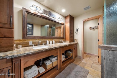 Discover elegant living paired with the charm of the southwest on Pinetop Lakes Country Club in Arizona - for sale on GolfHomes.com, golf home, golf lot
