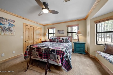 Discover elegant living paired with the charm of the southwest on Pinetop Lakes Country Club in Arizona - for sale on GolfHomes.com, golf home, golf lot