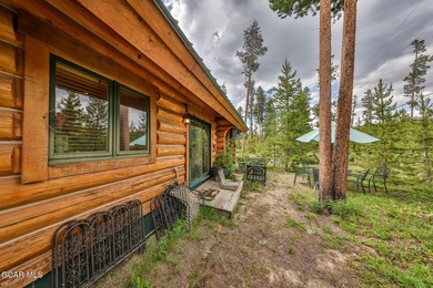 A True Log Cabin in the Woods! This beautiful log cabin has on Grand Lake Golf Course in Colorado - for sale on GolfHomes.com, golf home, golf lot