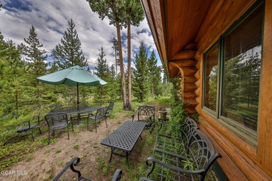 A True Log Cabin in the Woods! This beautiful log cabin has on Grand Lake Golf Course in Colorado - for sale on GolfHomes.com, golf home, golf lot