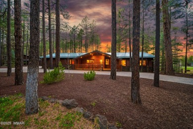 Discover elegant living paired with the charm of the southwest on Pinetop Lakes Country Club in Arizona - for sale on GolfHomes.com, golf home, golf lot