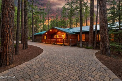 Discover elegant living paired with the charm of the southwest on Pinetop Lakes Country Club in Arizona - for sale on GolfHomes.com, golf home, golf lot