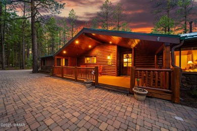 Discover elegant living paired with the charm of the southwest on Pinetop Lakes Country Club in Arizona - for sale on GolfHomes.com, golf home, golf lot