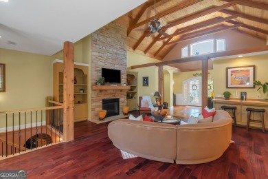 Welcome to your dream home-a true Southern Charmer nestled in on Eagles Landing Country Club in Georgia - for sale on GolfHomes.com, golf home, golf lot