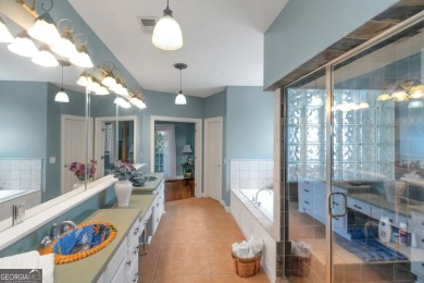 Welcome to your dream home-a true Southern Charmer nestled in on Eagles Landing Country Club in Georgia - for sale on GolfHomes.com, golf home, golf lot