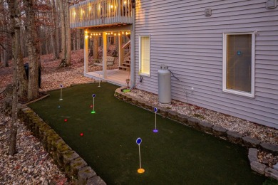 Custom Resort contemporary with inviting open floor plan on a on Woodstone Meadows Golf Course At Massanutten in Virginia - for sale on GolfHomes.com, golf home, golf lot