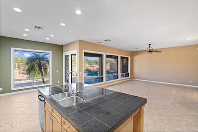 Luxury desert living on a premium golf course lot with on Dove Valley Ranch in Arizona - for sale on GolfHomes.com, golf home, golf lot