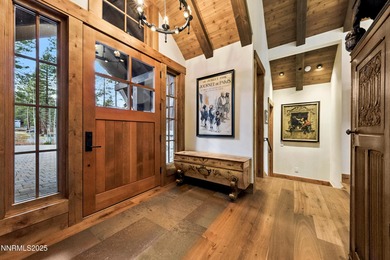 Elegant - Refined - Tranquil - Tucked within the private gates on Clear Creek Tahoe in Nevada - for sale on GolfHomes.com, golf home, golf lot