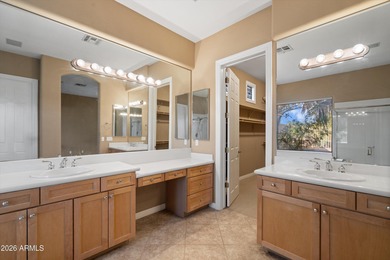 Luxury desert living on a premium golf course lot with on Dove Valley Ranch in Arizona - for sale on GolfHomes.com, golf home, golf lot